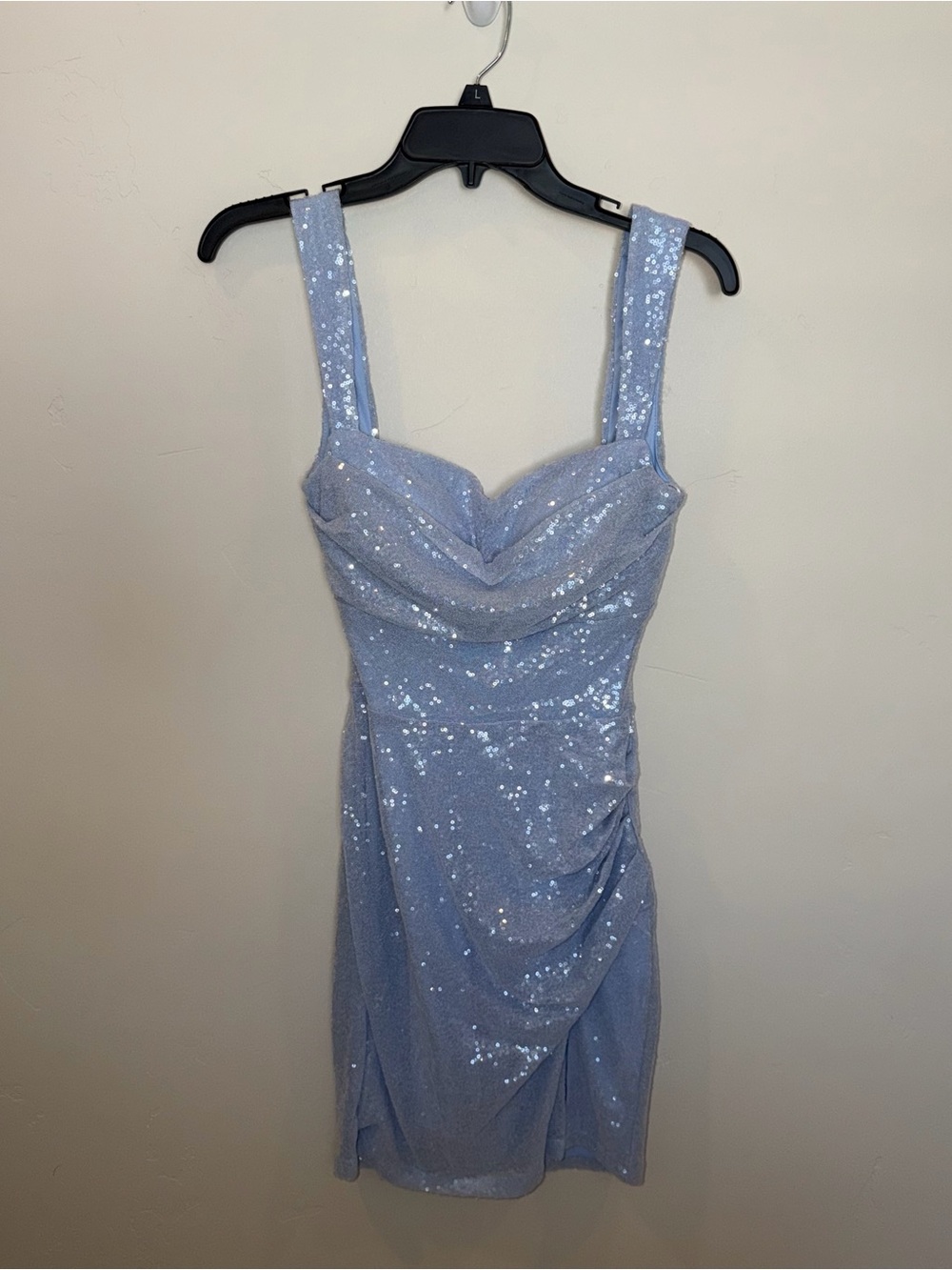 Windsor Sequin Mini Dress, Periwinkle, Medium